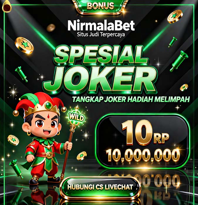 Nirmalabet Judi Slot Online Bonus Harian Tanpa Syarat